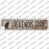 Laekenois Trail Novelty Narrow Sticker Decal
