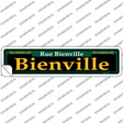 Bienville Green Novelty Narrow Sticker Decal