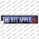 New York The Big Apple Novelty Narrow Sticker Decal