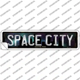 Houston Texas Space City Novelty Narrow Sticker Decal