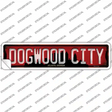Atlanta Georgia Dogwood City Novelty Narrow Sticker Decal
