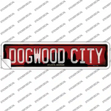 Atlanta Georgia Dogwood City Novelty Narrow Sticker Decal