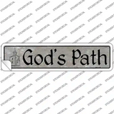 Gods Path Novelty Narrow Sticker Decal