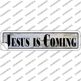Jesus Is Coming Novelty Narrow Sticker Decal