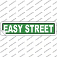 Easy Street Novelty Narrow Sticker Decal