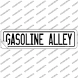 Gasoline Alley Novelty Narrow Sticker Decal