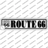 Route 66 Novelty Narrow Sticker Decal