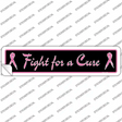 Fight For a Cure Novelty Narrow Sticker Decal