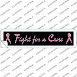 Fight For a Cure Novelty Narrow Sticker Decal