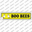 Boo Bees Novelty Narrow Sticker Decal