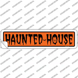 Haunted House Novelty Narrow Sticker Decal