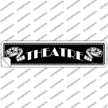 Theatre Home Theatre Novelty Narrow Sticker Decal