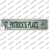 St Patricks Place Novelty Narrow Sticker Decal