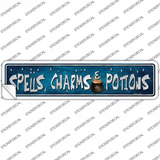 Spells Charms Potion Novelty Narrow Sticker Decal