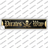 Pirates Way Novelty Narrow Sticker Decal