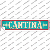 Cantina Novelty Narrow Sticker Decal