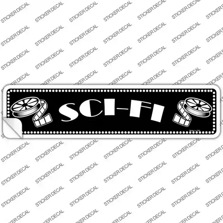 Sci-Fi Home Theater Novelty Narrow Sticker Decal