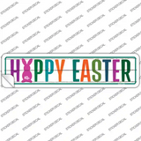 Happy Easter Novelty Narrow Sticker Decal