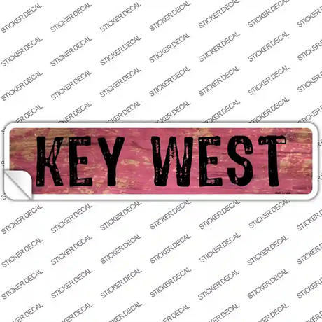 Key West Novelty Narrow Sticker Decal