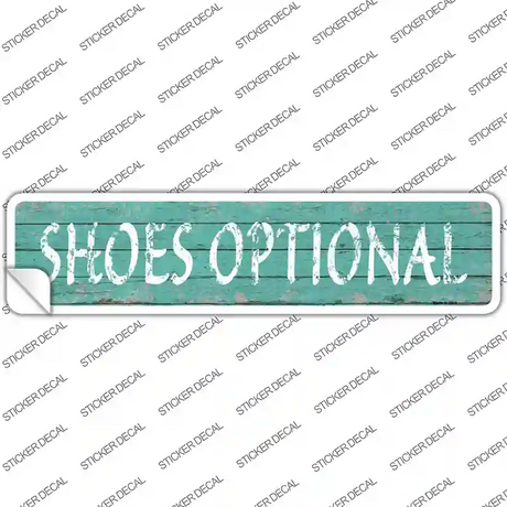 Shoes Optional Novelty Narrow Sticker Decal