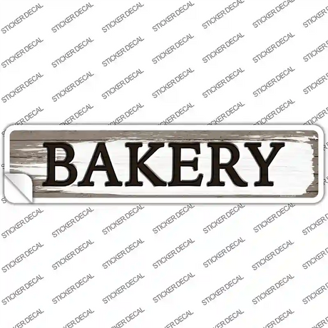 Bakery Novelty Narrow Sticker Decal