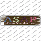 ASAP Novelty Narrow Sticker Decal