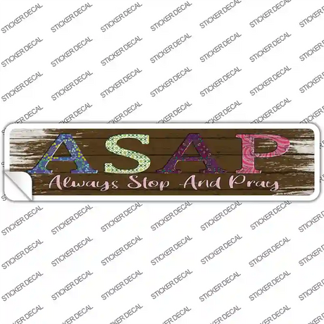 ASAP Novelty Narrow Sticker Decal