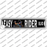 Easy Rider Novelty Narrow Sticker Decal