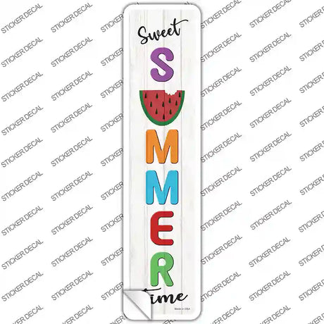 Sweet Summer Time Novelty Narrow Sticker Decal