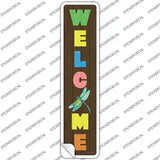 Welcome Dragon Fly Novelty Narrow Sticker Decal