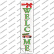 Winter Welcome Novelty Narrow Sticker Decal
