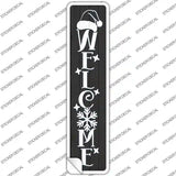 Welcome Hat Black Novelty Narrow Sticker Decal