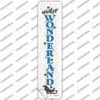 Winter Wonderland White Novelty Narrow Sticker Decal