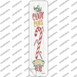 Candy CaSold Here White Novelty Narrow Sticker Decal