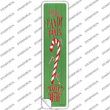 Candy CaSold Here Green Novelty Narrow Sticker Decal