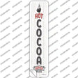 Hot Cocoa White Novelty Narrow Sticker Decal