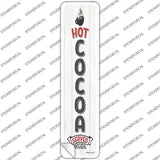 Hot Cocoa White Novelty Narrow Sticker Decal