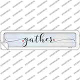 Gather Heart Novelty Narrow Sticker Decal