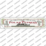 All Abord the Polar Express Novelty Narrow Sticker Decal
