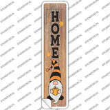 Home Orange Gnome Novelty Narrow Sticker Decal