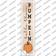 Hello There Pumpkin Novelty Narrow Sticker Decal