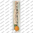 Welcome Home Pumpkin Novelty Narrow Sticker Decal