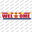 Welcome Arizona Novelty Narrow Sticker Decal