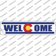 Welcome Colorado Novelty Narrow Sticker Decal