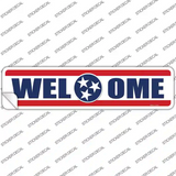 Welcome Tennessee Novelty Narrow Sticker Decal