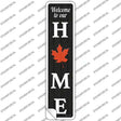 Home Leaf Novelty Narrow Sticker Decal