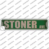 Stoner Ave Novelty Narrow Sticker Decal