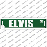 Elvis St Novelty Narrow Sticker Decal