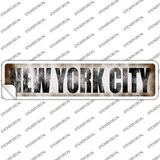 New York City Novelty Narrow Sticker Decal