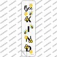 Bee Kind Vertical Novelty Narrow Sticker Decal